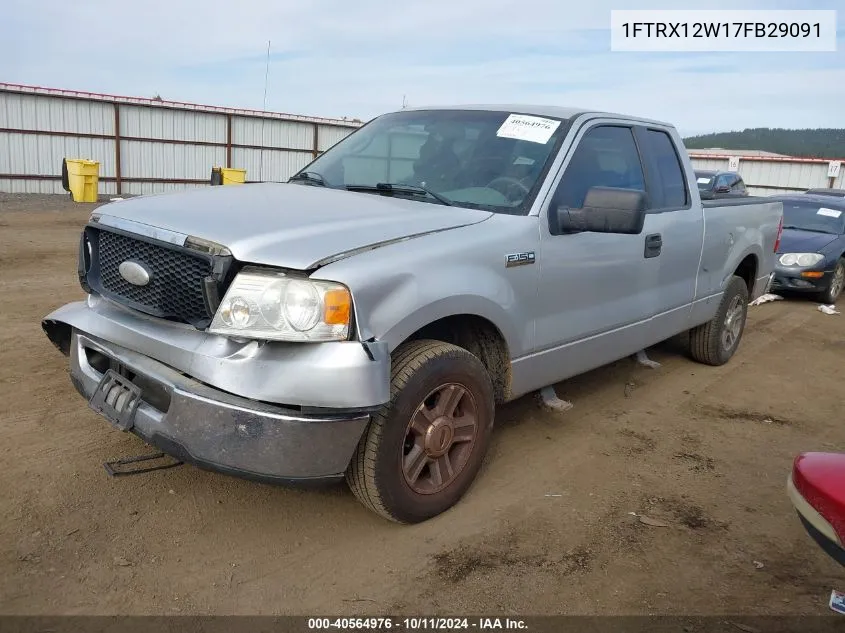 2007 Ford F150 VIN: 1FTRX12W17FB29091 Lot: 40564976