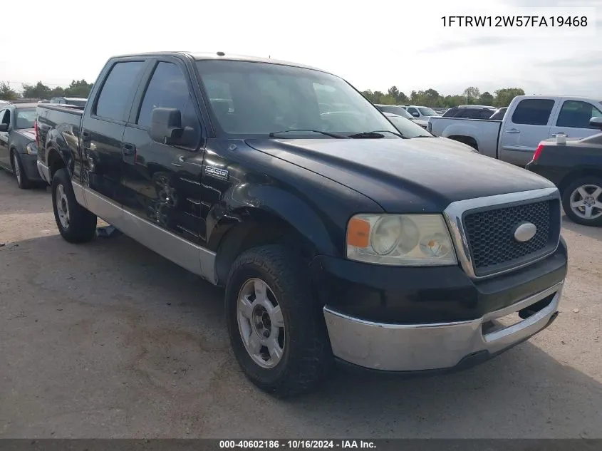 1FTRW12W57FA19468 2007 Ford F-150 Xlt