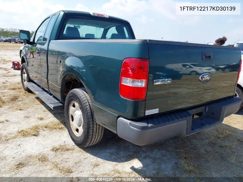 1FTRF12217KD30139 2007 Ford F-150 Stx/Xl/Xlt