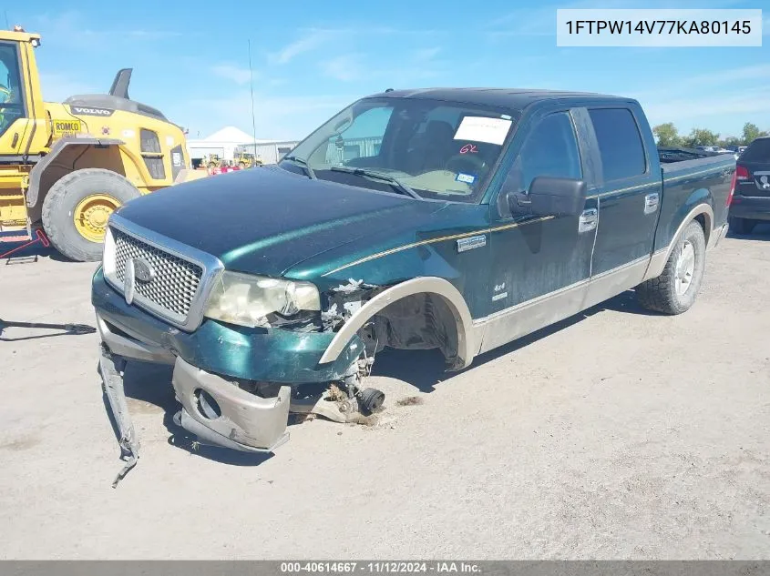 1FTPW14V77KA80145 2007 Ford F-150 Fx4/Lariat/Xlt