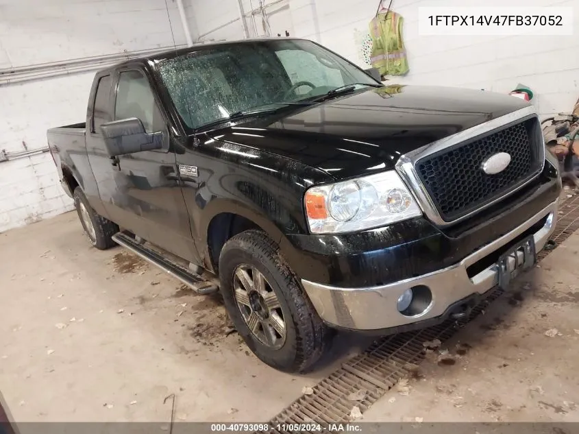 2007 Ford F-150 Fx4/Lariat/Xl/Xlt VIN: 1FTPX14V47FB37052 Lot: 40793098