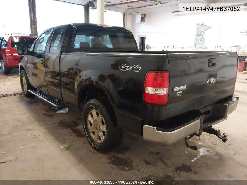 2007 Ford F-150 Fx4/Lariat/Xl/Xlt VIN: 1FTPX14V47FB37052 Lot: 40793098