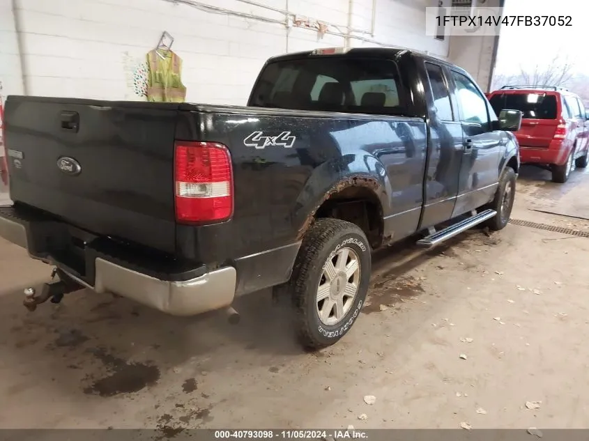 2007 Ford F-150 Fx4/Lariat/Xl/Xlt VIN: 1FTPX14V47FB37052 Lot: 40793098