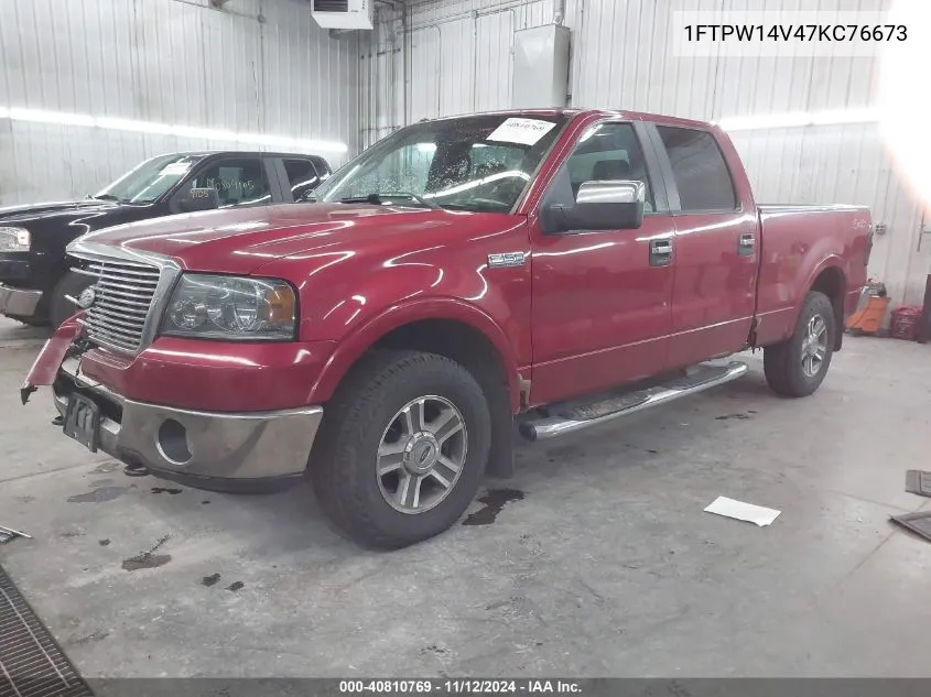 1FTPW14V47KC76673 2007 Ford F-150 Fx4/Lariat/Xlt