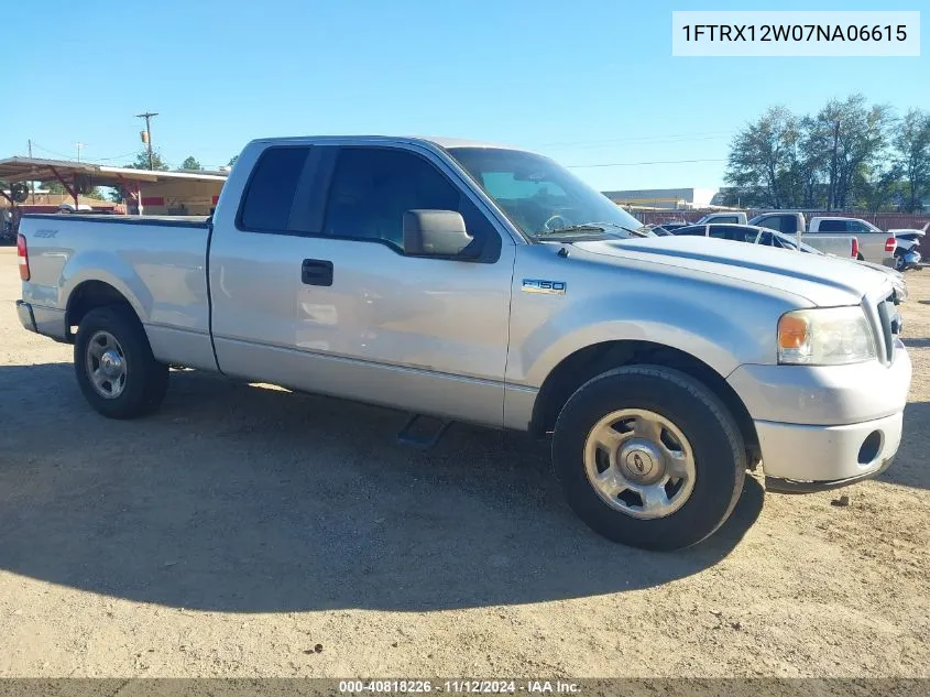 1FTRX12W07NA06615 2007 Ford F-150 Stx/Xl/Xlt