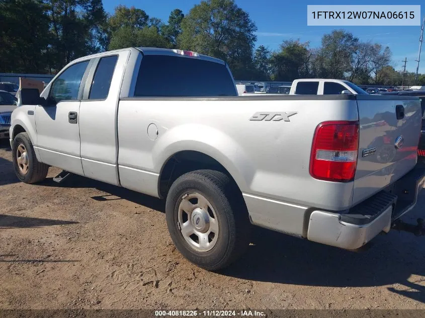 1FTRX12W07NA06615 2007 Ford F-150 Stx/Xl/Xlt