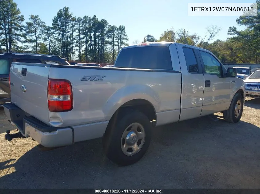 1FTRX12W07NA06615 2007 Ford F-150 Stx/Xl/Xlt