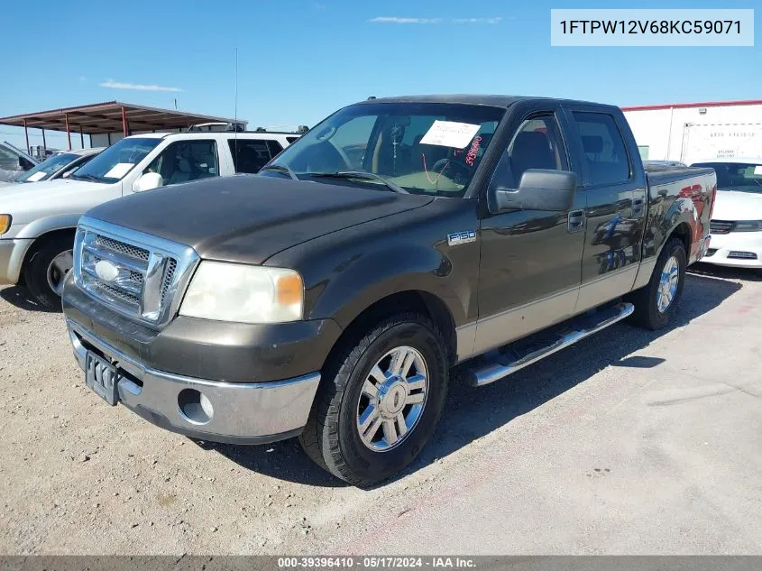 2008 Ford F-150 60Th Anniversary/Fx2/King Ranch/Lariat/Xlt VIN: 1FTPW12V68KC59071 Lot: 39396410