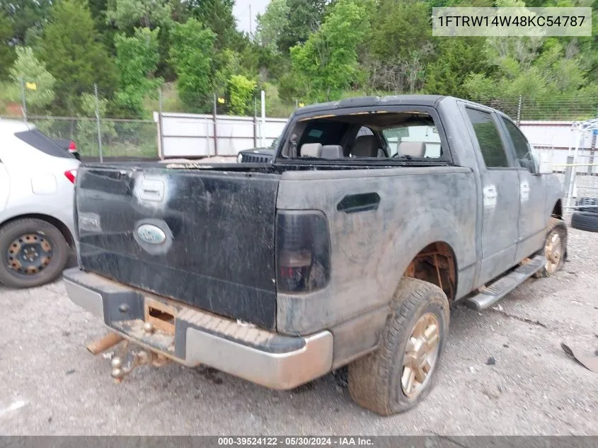 1FTRW14W48KC54787 2008 Ford F-150 60Th Anniversary/Xl/Xlt