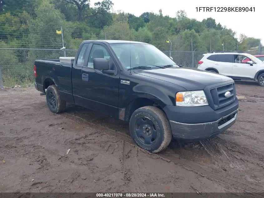 2008 Ford F-150 Stx/Xl/Xlt VIN: 1FTRF12298KE89041 Lot: 40217078