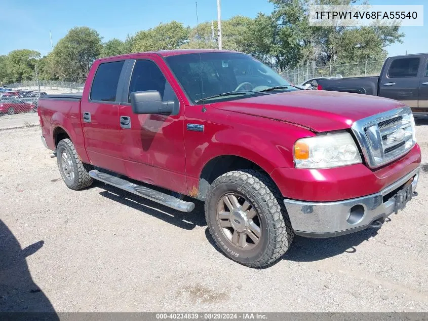 1FTPW14V68FA55540 2008 Ford F-150 Xlt