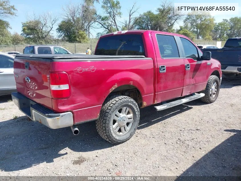 1FTPW14V68FA55540 2008 Ford F-150 Xlt