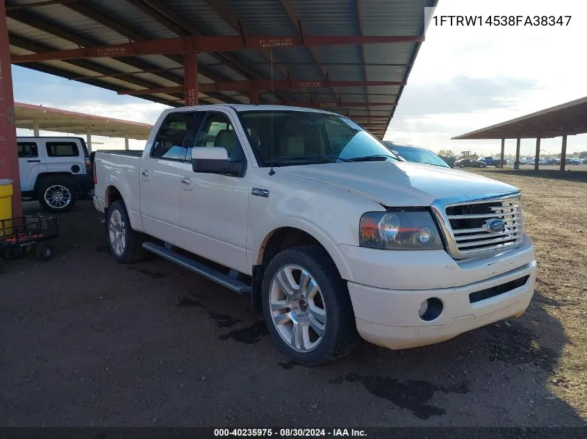 1FTRW14538FA38347 2008 Ford F-150 Harley-Davidson/Limited