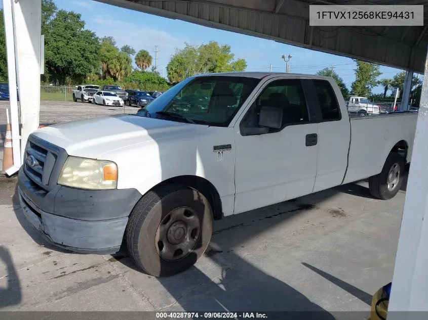 2008 Ford F150 VIN: 1FTVX12568KE94431 Lot: 40287974