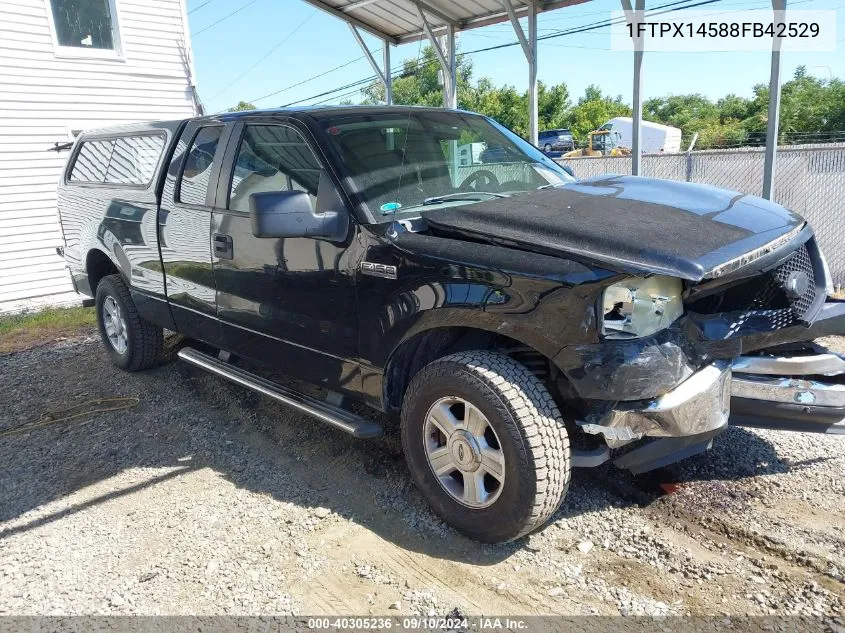 2008 Ford F-150 Fx4/Lariat/Xl/Xlt VIN: 1FTPX14588FB42529 Lot: 40305236