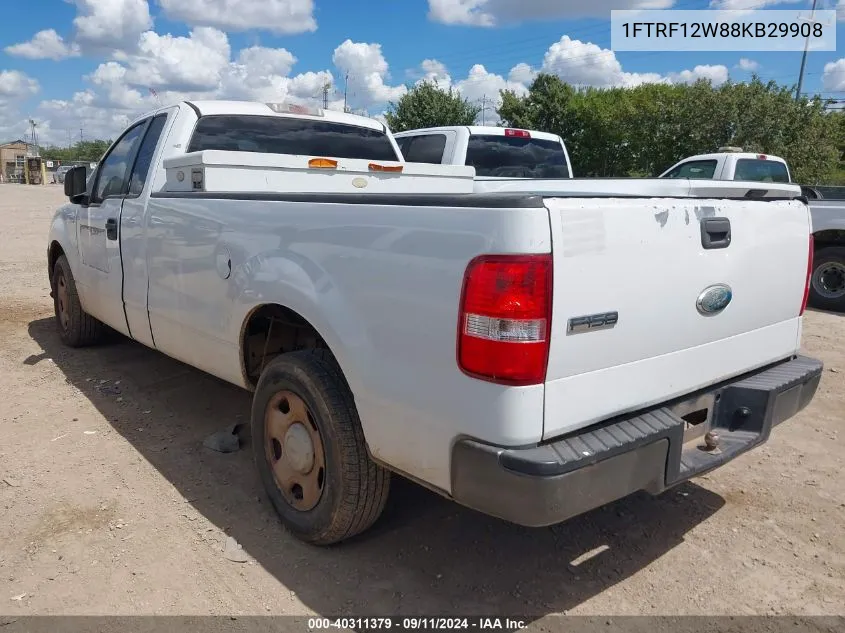 2008 Ford F150 VIN: 1FTRF12W88KB29908 Lot: 40311379