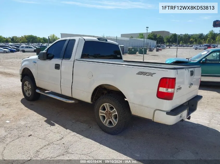 1FTRF12WX8KD53813 2008 Ford F-150 Fx2/Stx/Xl/Xlt