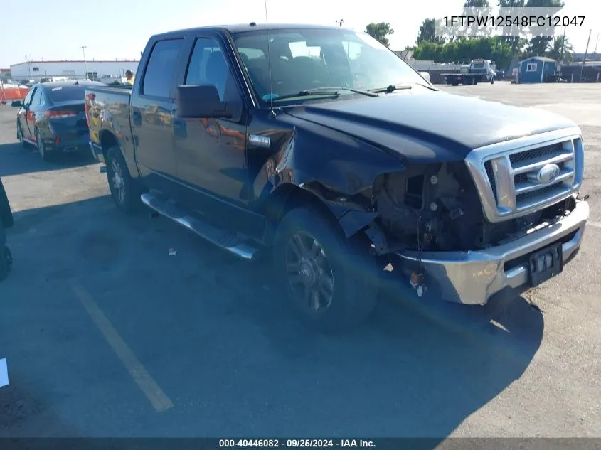 2008 Ford F-150 60Th Anniversary/Fx2/King Ranch/Lariat/Limited/Xlt VIN: 1FTPW12548FC12047 Lot: 40446082