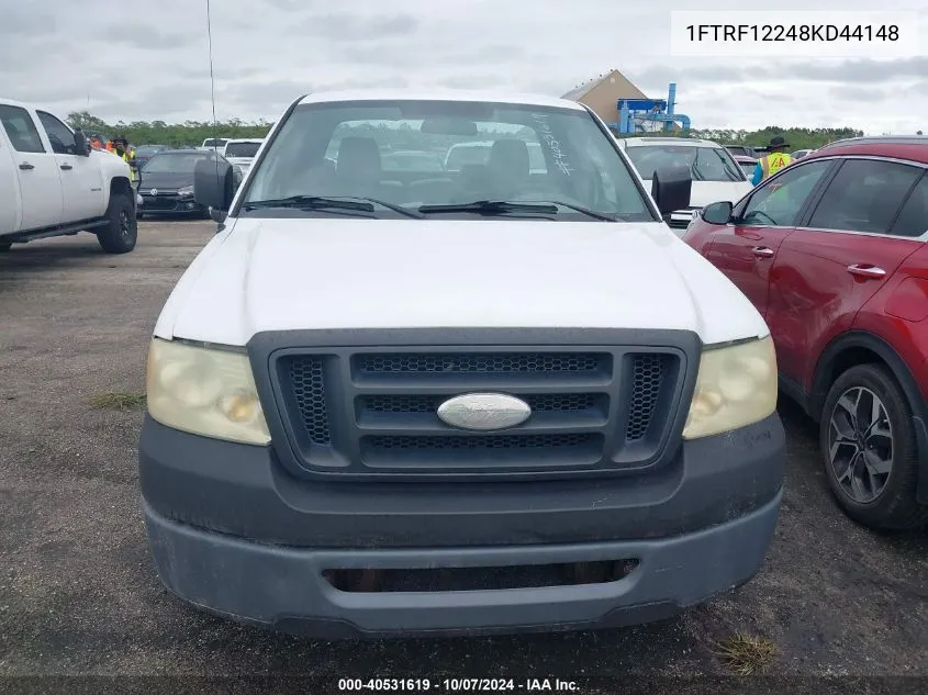 1FTRF12248KD44148 2008 Ford F150