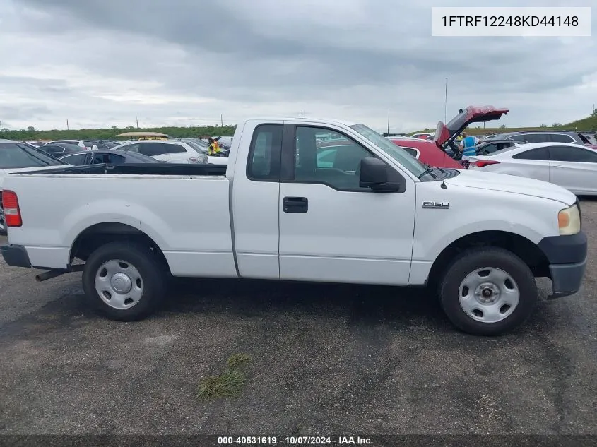 1FTRF12248KD44148 2008 Ford F150