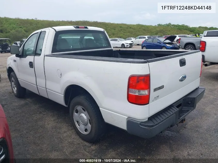 1FTRF12248KD44148 2008 Ford F150