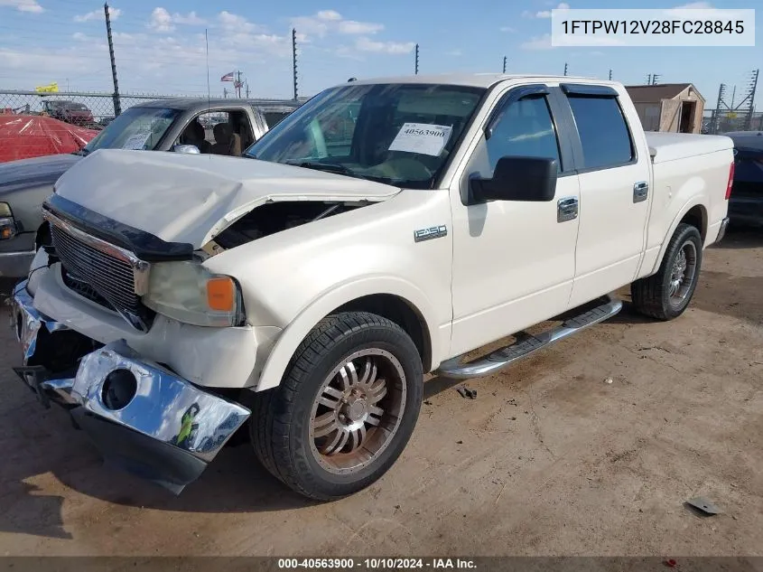 2008 Ford F-150 60Th Anniversary/Fx2/King Ranch/Lariat/Xlt VIN: 1FTPW12V28FC28845 Lot: 40563900