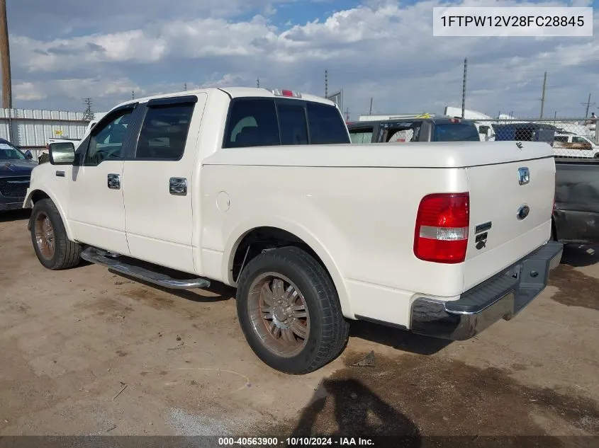 2008 Ford F-150 60Th Anniversary/Fx2/King Ranch/Lariat/Xlt VIN: 1FTPW12V28FC28845 Lot: 40563900