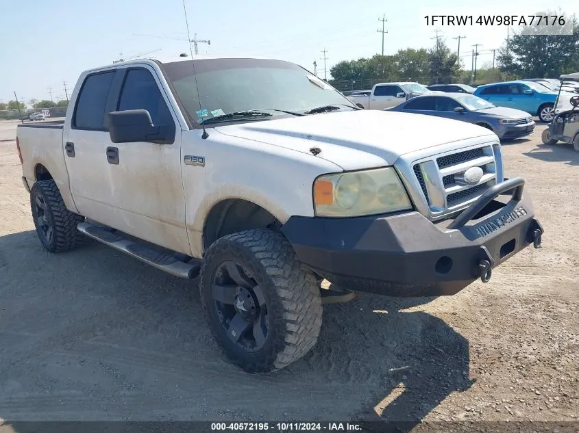 1FTRW14W98FA77176 2008 Ford F150 Supercrew