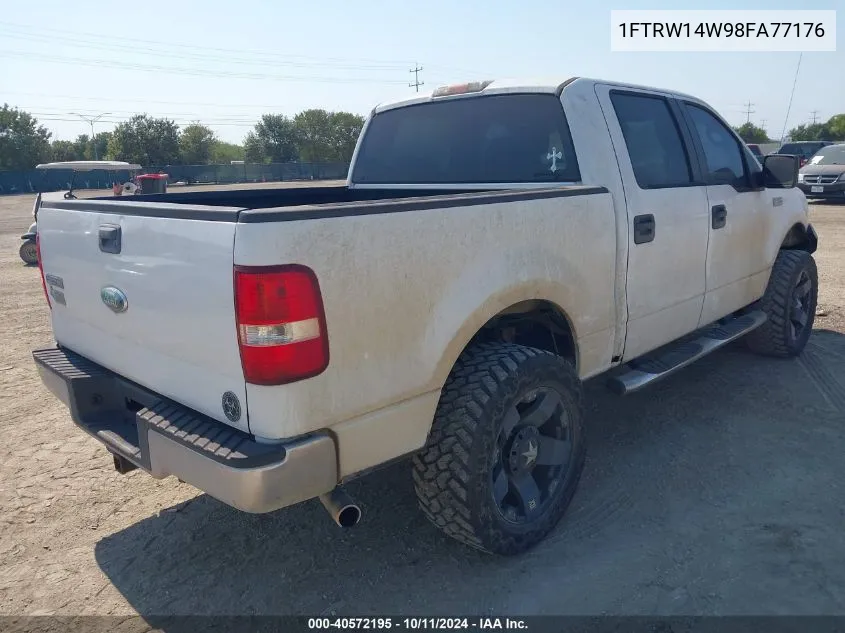 1FTRW14W98FA77176 2008 Ford F150 Supercrew