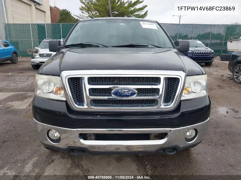 2008 Ford F-150 Xlt VIN: 1FTPW14V68FC23869 Lot: 40785900