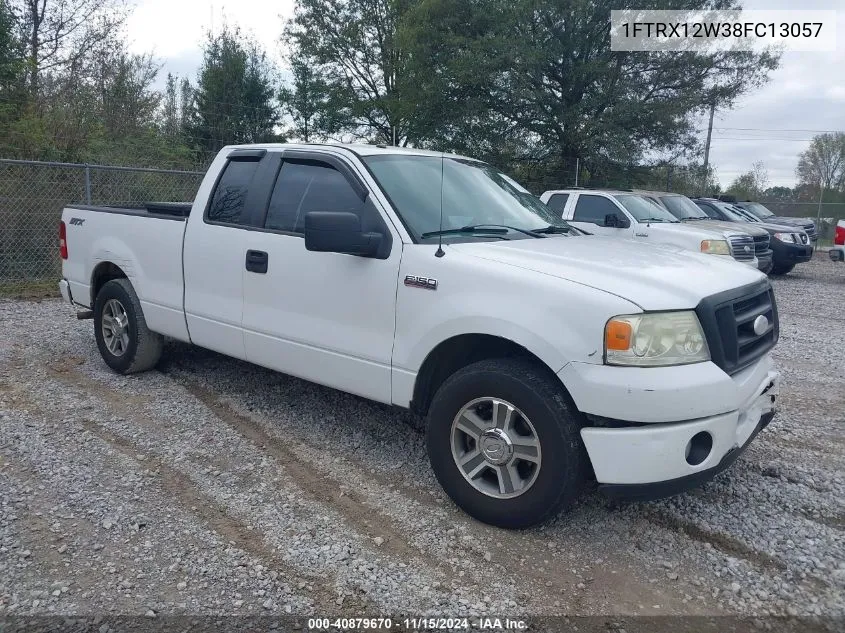 2008 Ford F-150 Fx2/Stx/Xl/Xlt VIN: 1FTRX12W38FC13057 Lot: 40879670