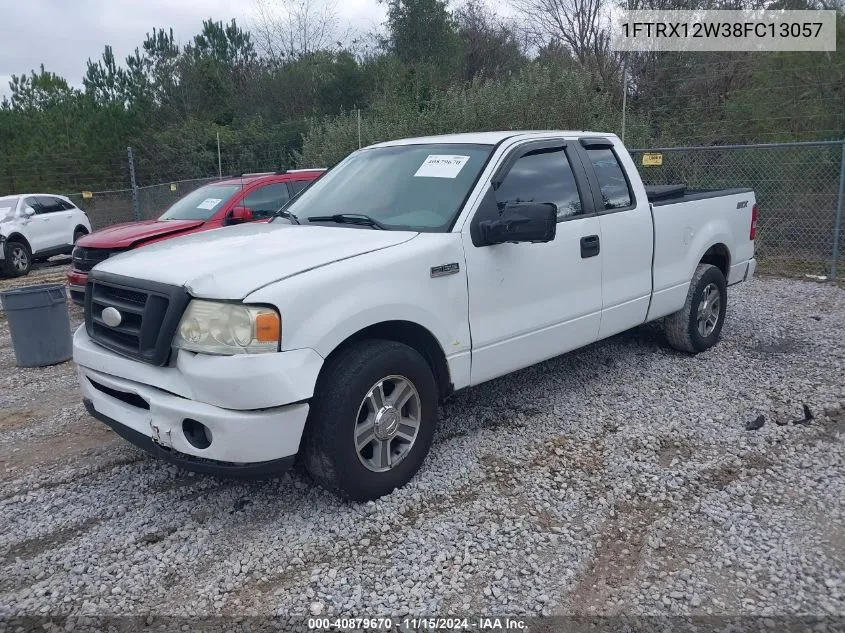 2008 Ford F-150 Fx2/Stx/Xl/Xlt VIN: 1FTRX12W38FC13057 Lot: 40879670