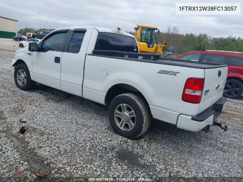 2008 Ford F-150 Fx2/Stx/Xl/Xlt VIN: 1FTRX12W38FC13057 Lot: 40879670