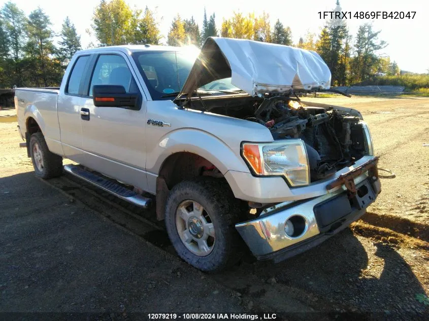 2009 Ford F-150 VIN: 1FTRX14869FB42047 Lot: 12079219