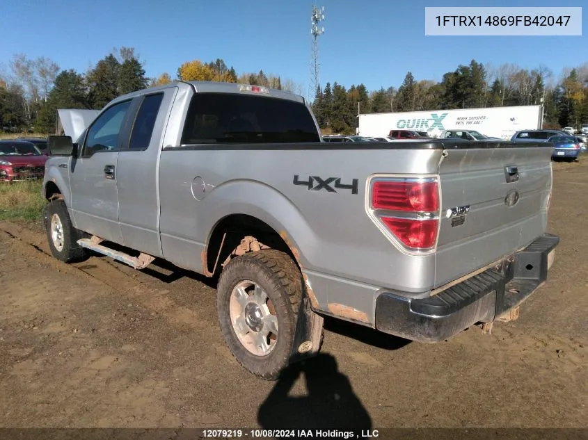 1FTRX14869FB42047 2009 Ford F-150