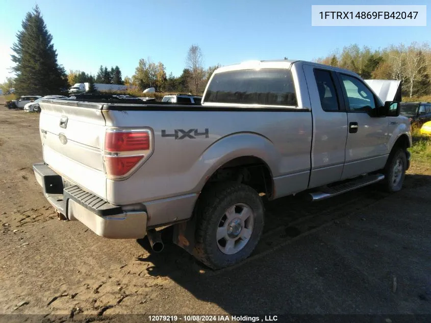 2009 Ford F-150 VIN: 1FTRX14869FB42047 Lot: 12079219