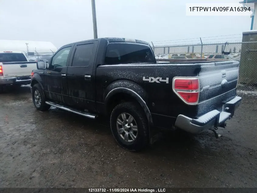 1FTPW14V09FA16394 2009 Ford F150 Supercrew