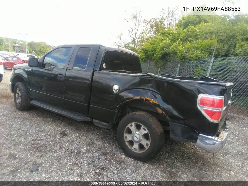 2009 Ford F-150 Fx4/Lariat/Xl/Xlt VIN: 1FTPX14V69FA88553 Lot: 39347113