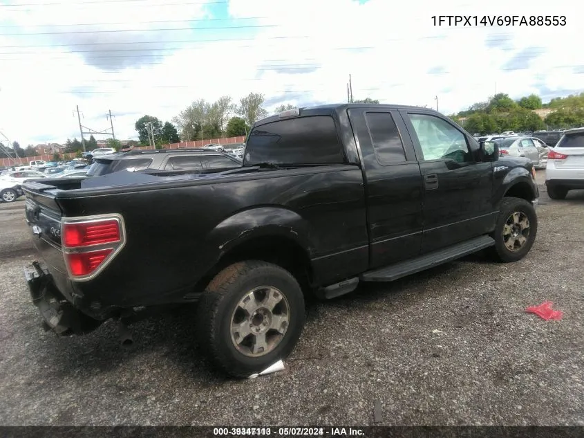 2009 Ford F-150 Fx4/Lariat/Xl/Xlt VIN: 1FTPX14V69FA88553 Lot: 39347113