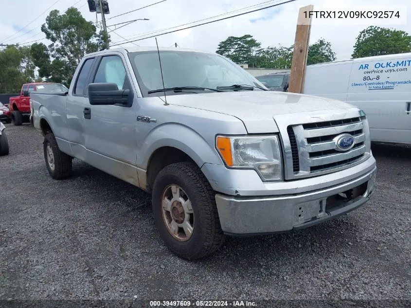 2009 Ford F-150 Lariat/Xl/Xlt VIN: 1FTRX12V09KC92574 Lot: 39497609