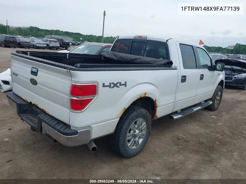 1FTRW148X9FA77139 2009 Ford F-150 Xl/Xlt