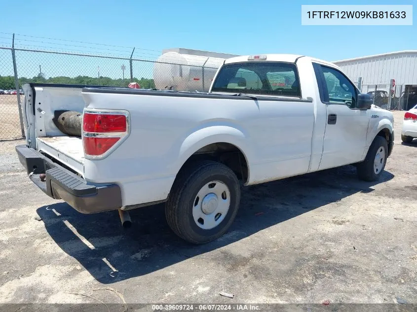 1FTRF12W09KB81633 2009 Ford F-150 Xl