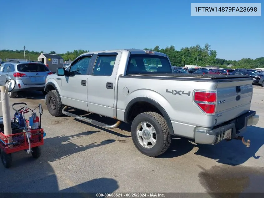 2009 Ford F-150 Xl/Xlt VIN: 1FTRW14879FA23698 Lot: 39653521