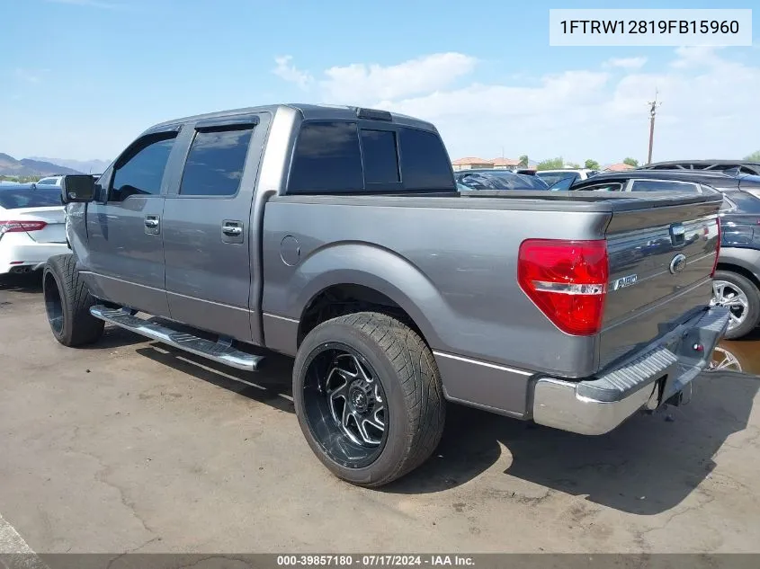 1FTRW12819FB15960 2009 Ford F-150 Xl/Xlt