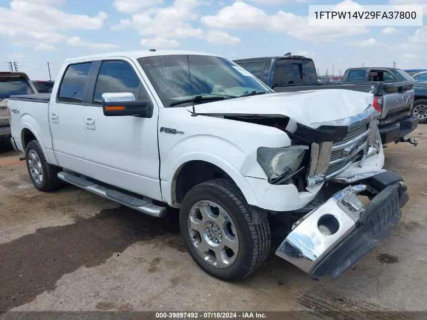 2009 Ford F-150 Lariat VIN: 1FTPW14V29FA37800 Lot: 39897492