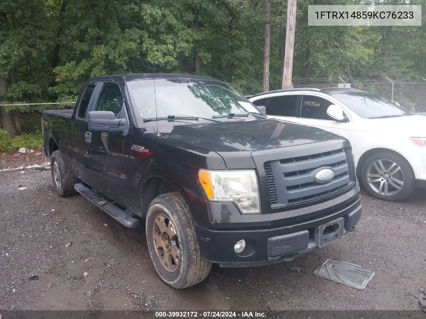 2009 Ford F-150 Stx/Xl/Xlt VIN: 1FTRX14859KC76233 Lot: 39932172