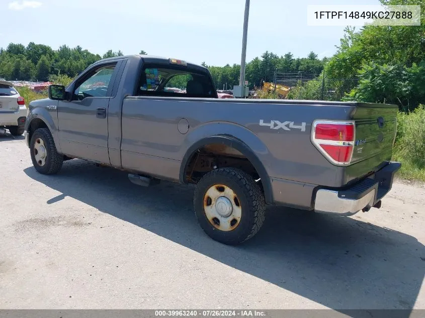 1FTPF14849KC27888 2009 Ford F-150 Xl/Xlt