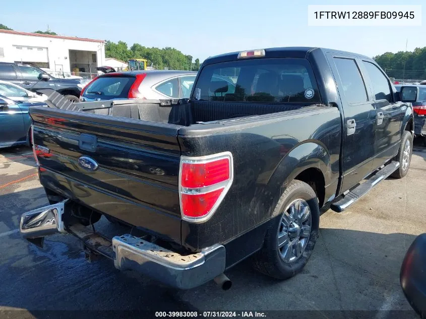 1FTRW12889FB09945 2009 Ford F-150 Xl/Xlt