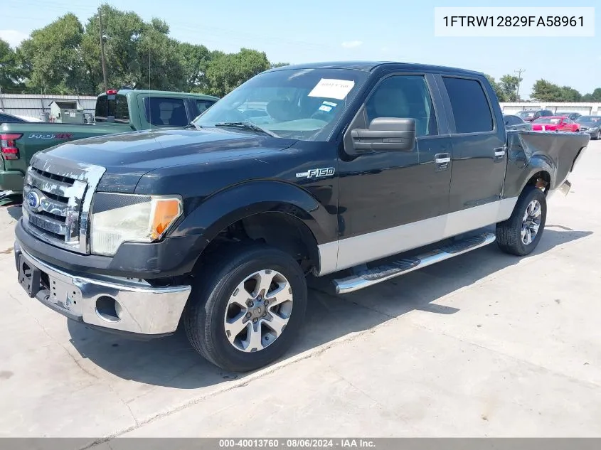 1FTRW12829FA58961 2009 Ford F-150 Xl/Xlt