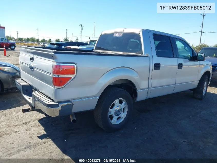 1FTRW12839FB05012 2009 Ford F-150 Xl/Xlt